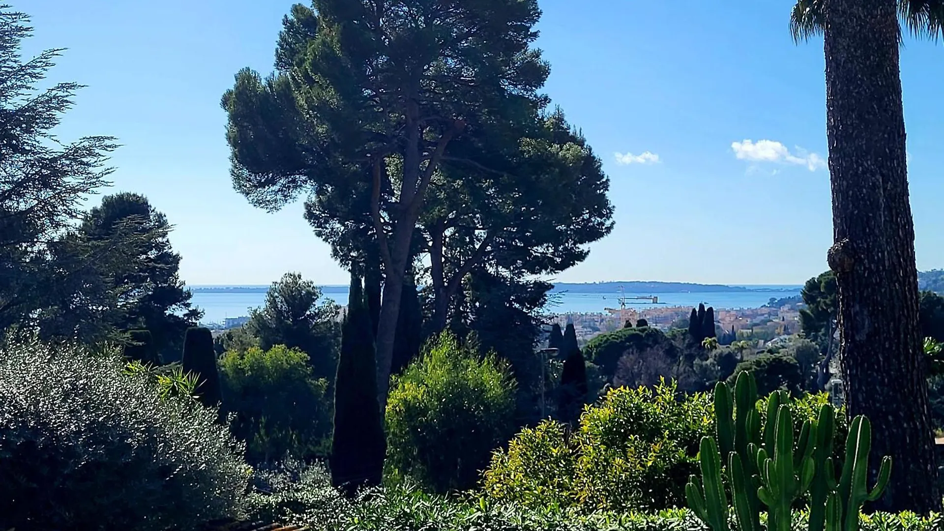 Villa Vue Mer A Antibes France
